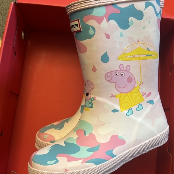 Hunter Peppa Pig rain boots size 13 - Picture 2 of 7